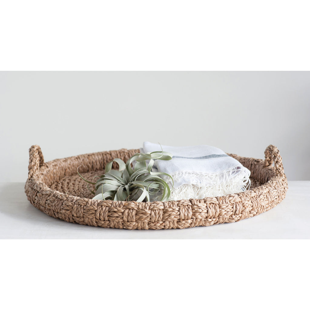 Braided Bankuan Tray w/Handles