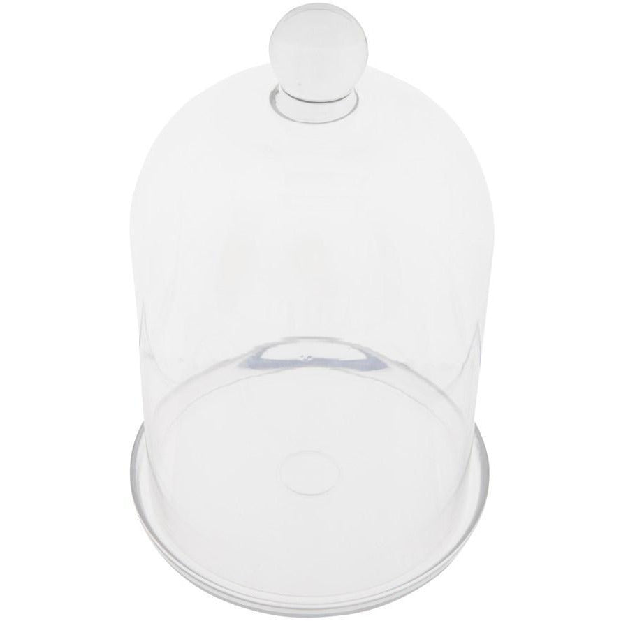 Glass Cloche w/Plate