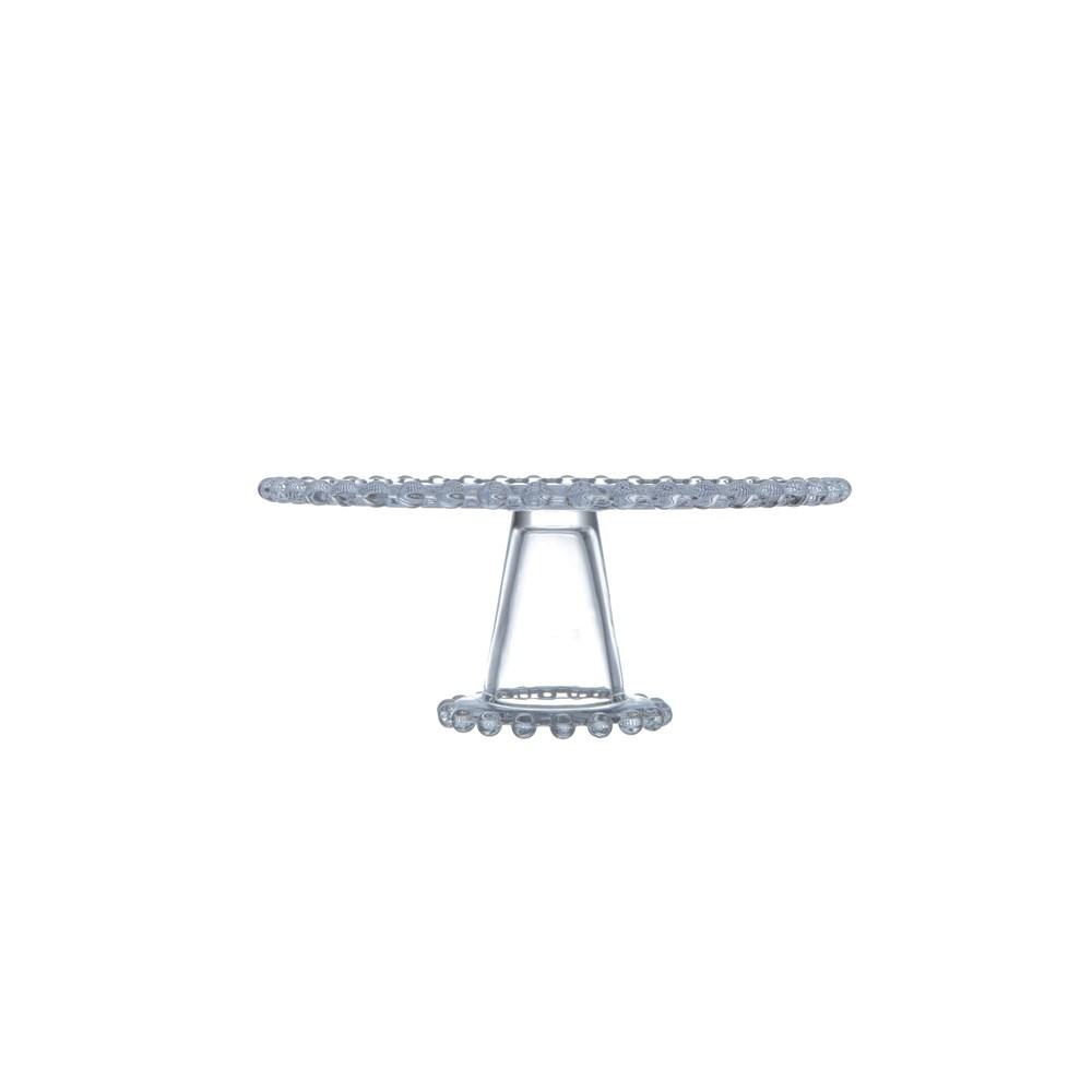 Pressed Glass Hobnail Cake Pedestal