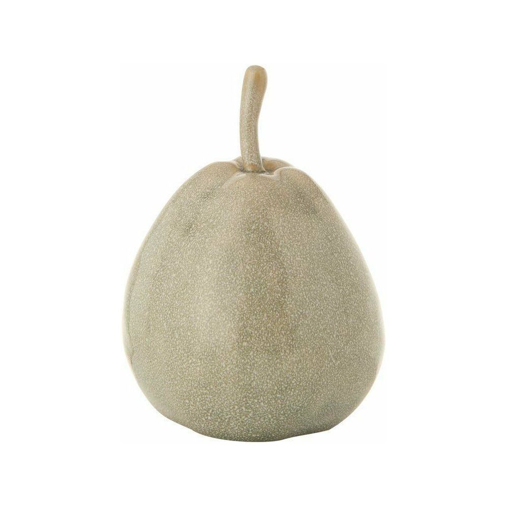 Grey Reactive Glaze Stoneware Pear