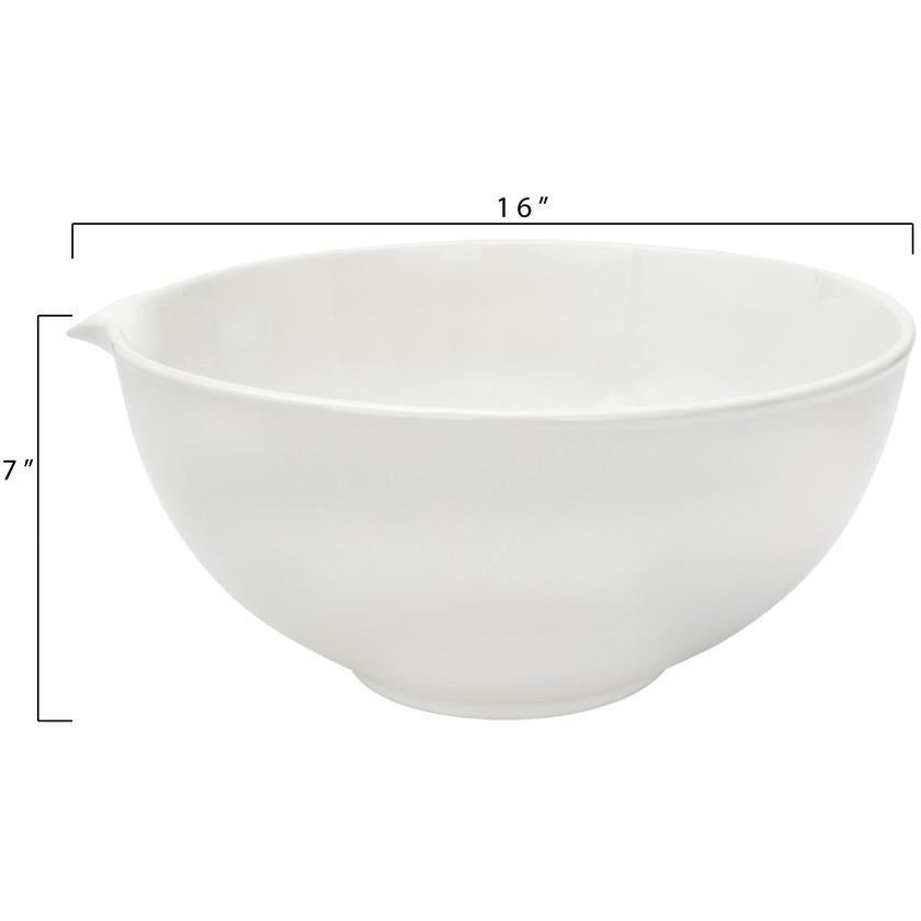 Stoneware Vintage Reproduction Batter Bowl