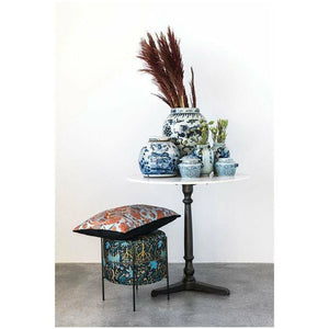 Marble Bistro Table w/ Cast Iron Base