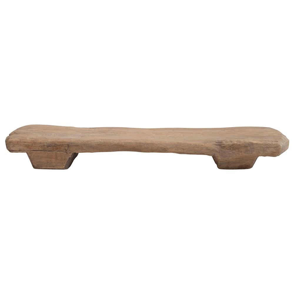Decorative Found Wood Big Bajot Board w/Rock Finish