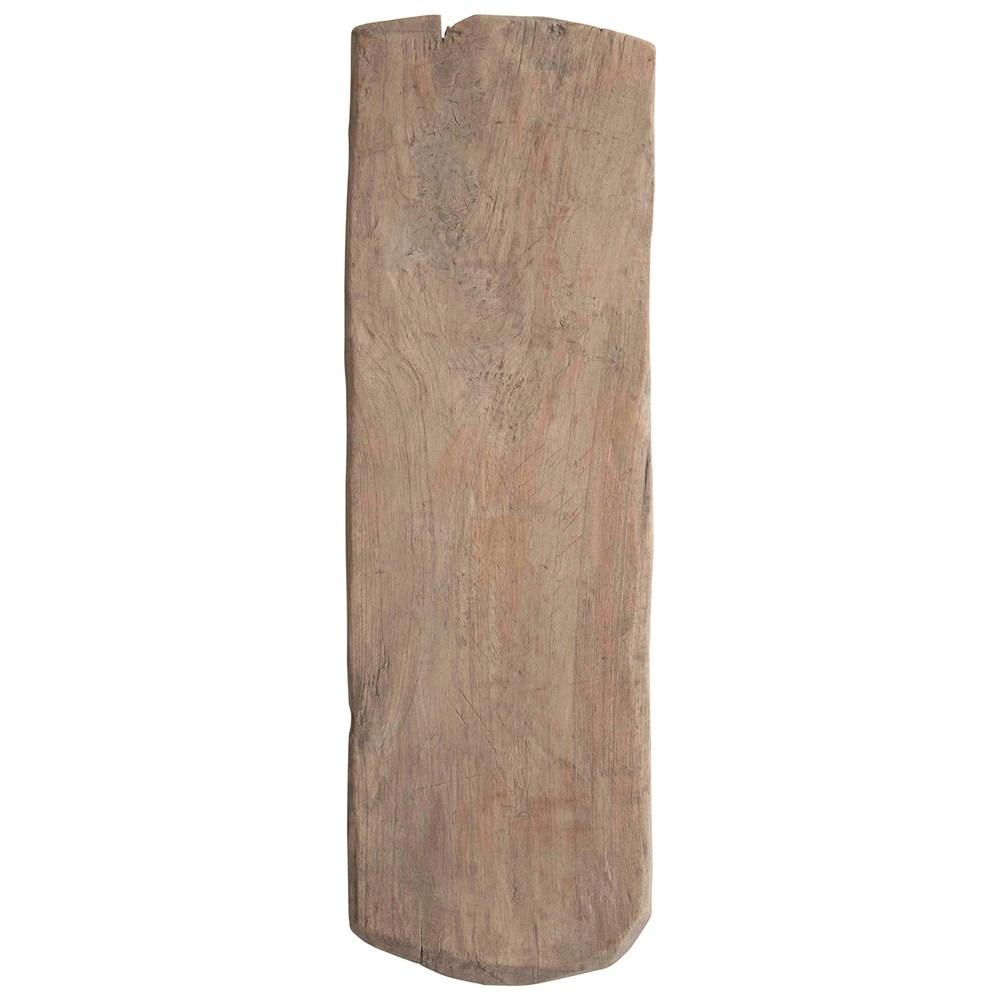 Decorative Found Wood Big Bajot Board w/Rock Finish
