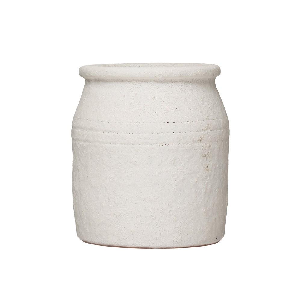 Cream Terracotta Pot
