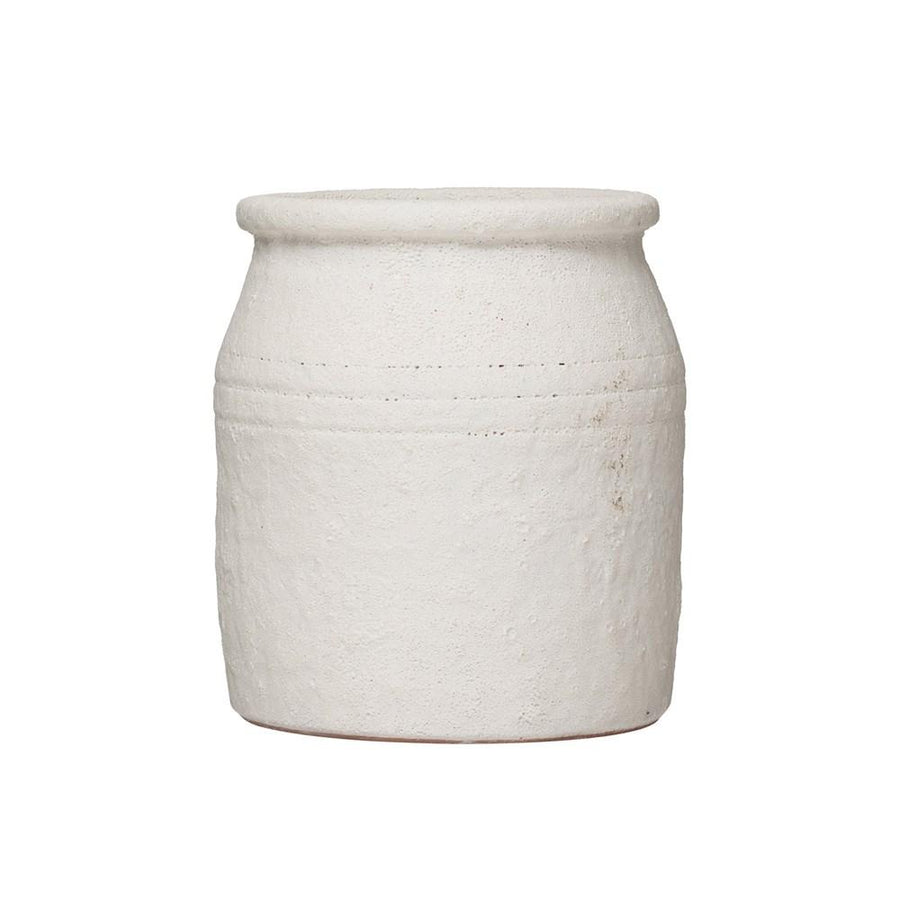 Cream Terracotta Pot
