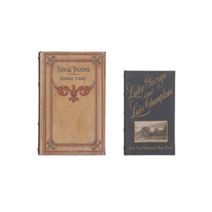 "Serge Panine" Canvas Book Storage Boxes