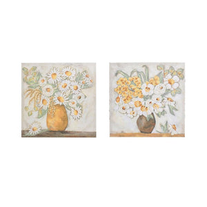 Flowers in Vase Canvas Wall Decor