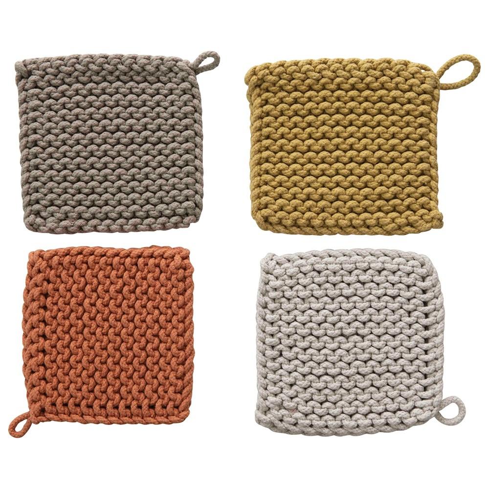 Cotton Crochet Hot Pads