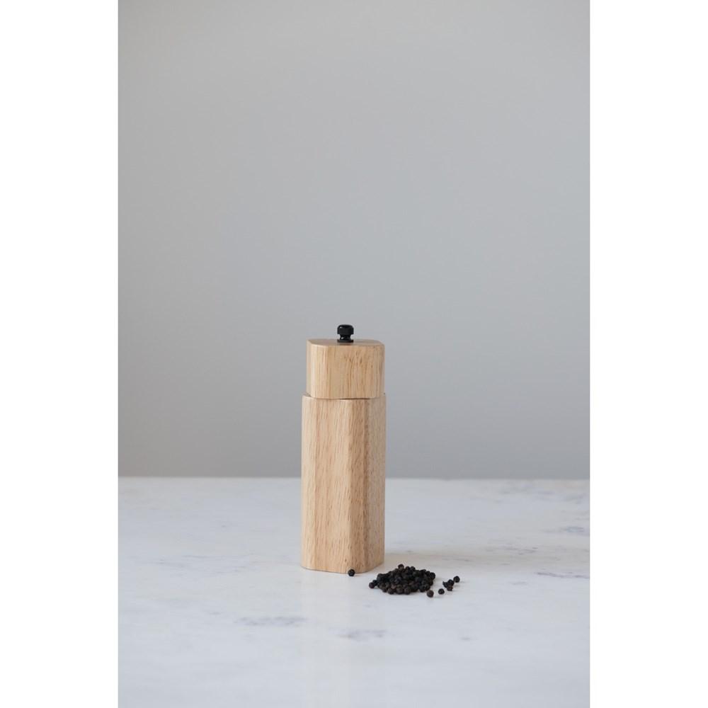Rubber Wood Salt/Pepper Mill