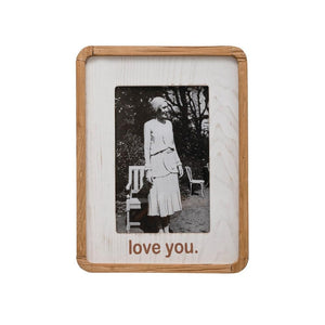 "Love You" Photo Frame