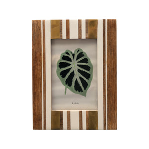 Patterned or Striped Picture Frame