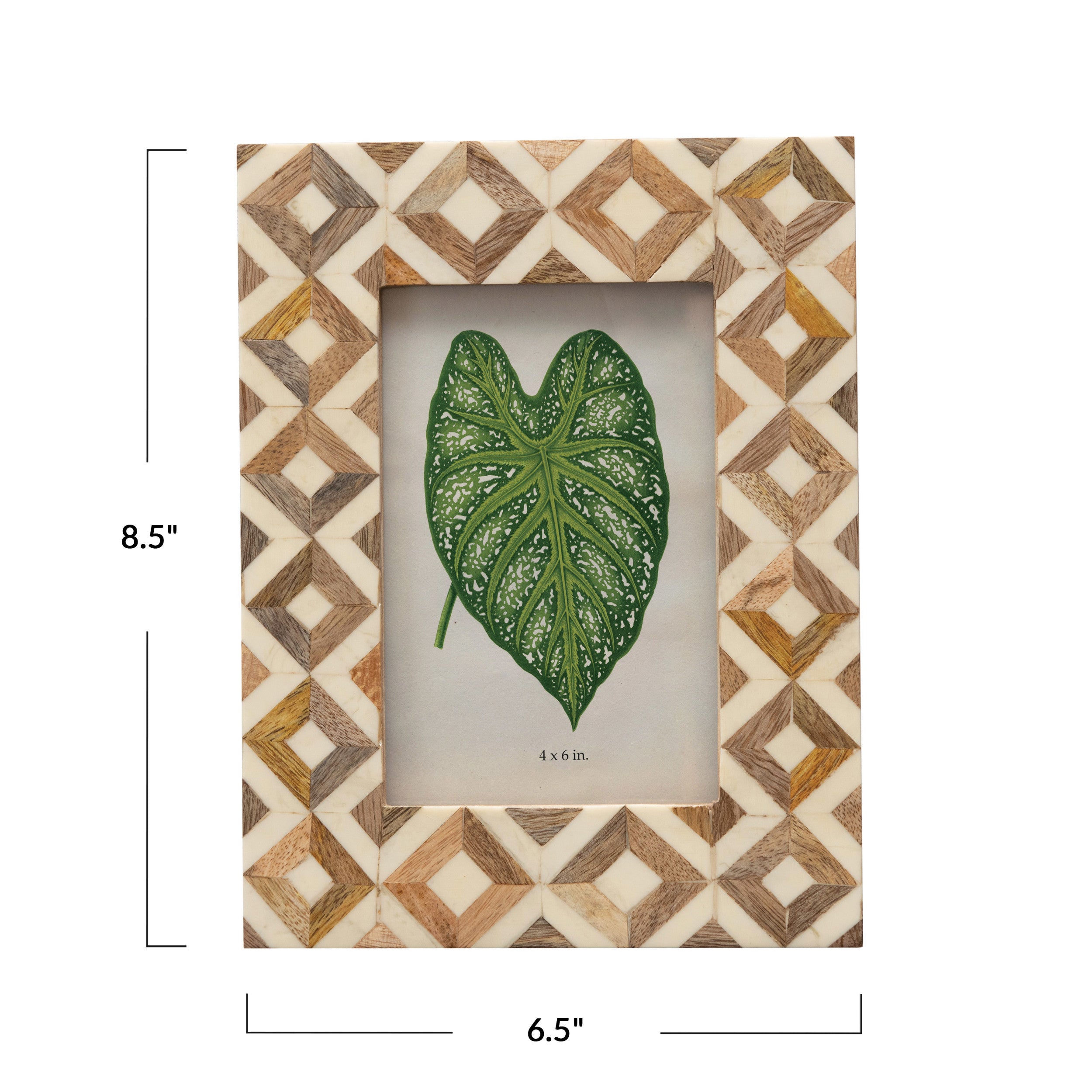 Patterned or Striped Picture Frame