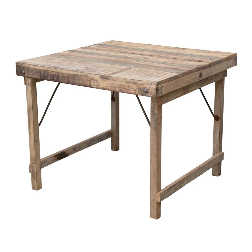 Reclaimed Wood Folding Table