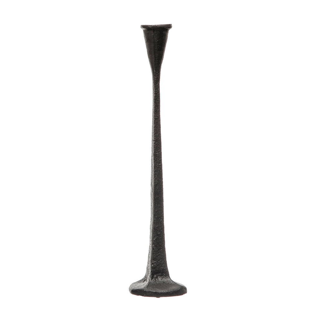 Black Cast Iron Taper Holder