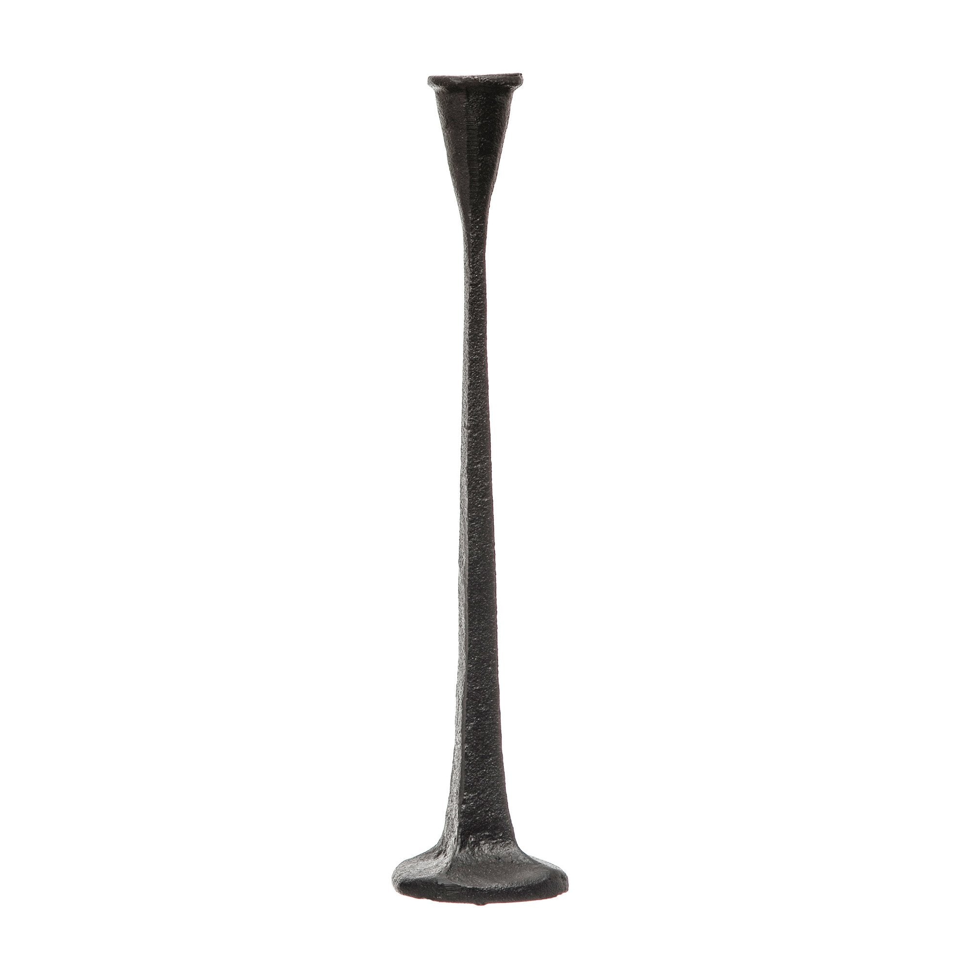 Black Cast Iron Taper Holder