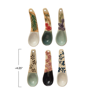Whimsical Hand-Painted Spoons