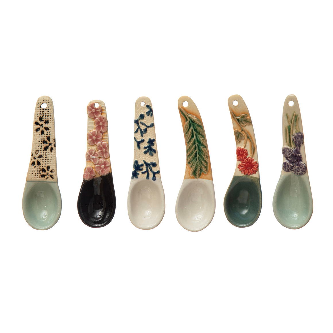 Whimsical Hand-Painted Spoons