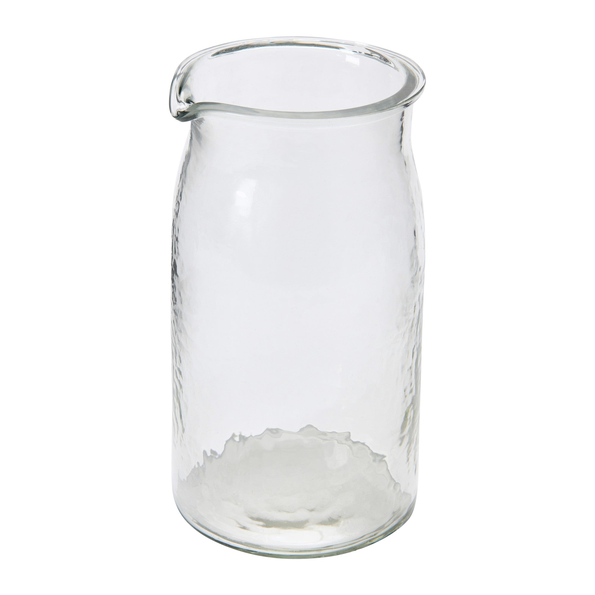 Hand-Blown Glass Pitcher