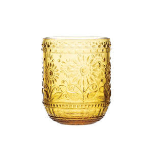 Embossed Drinking Glass