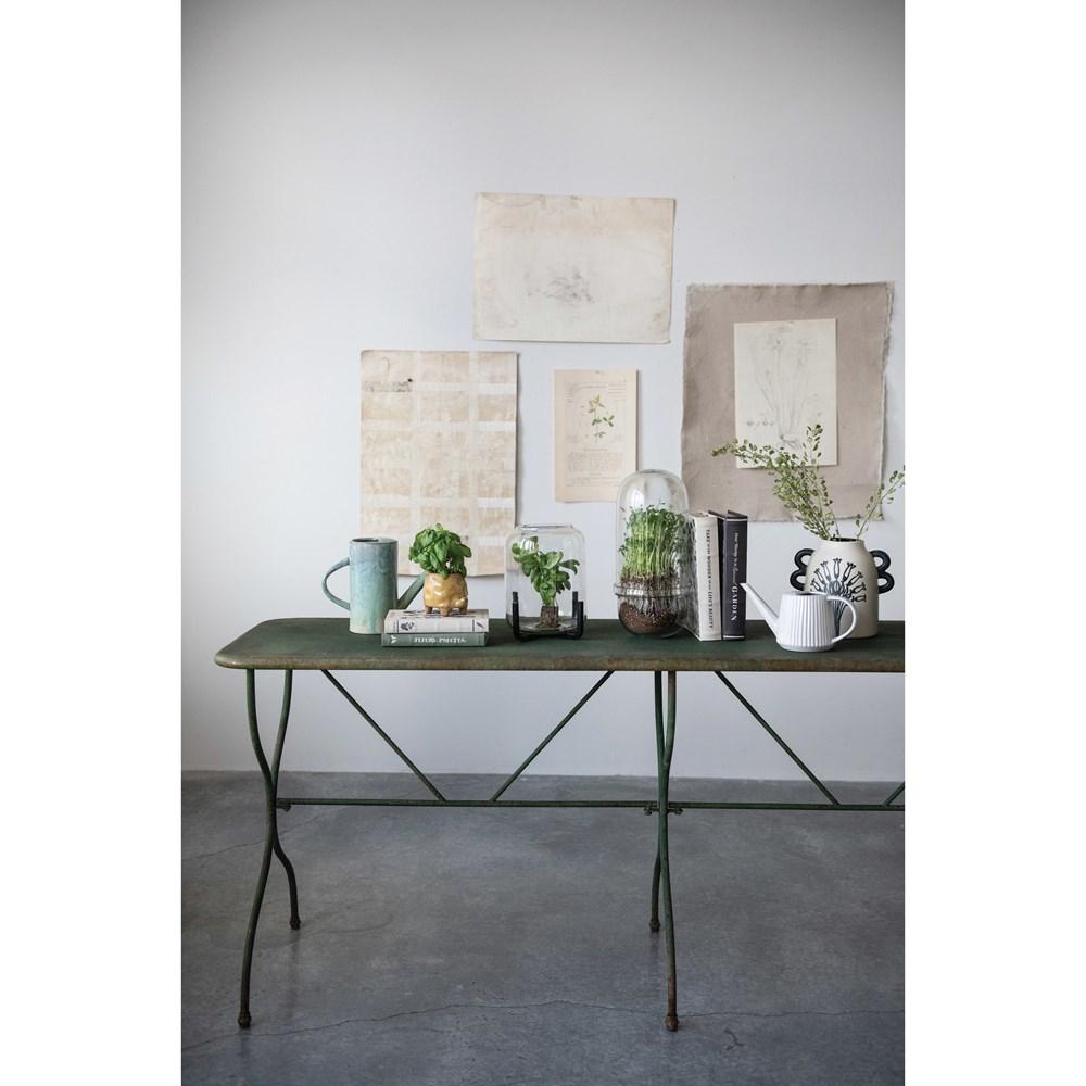 "Garden Studies Prints" Canvas Book Storage Boxes