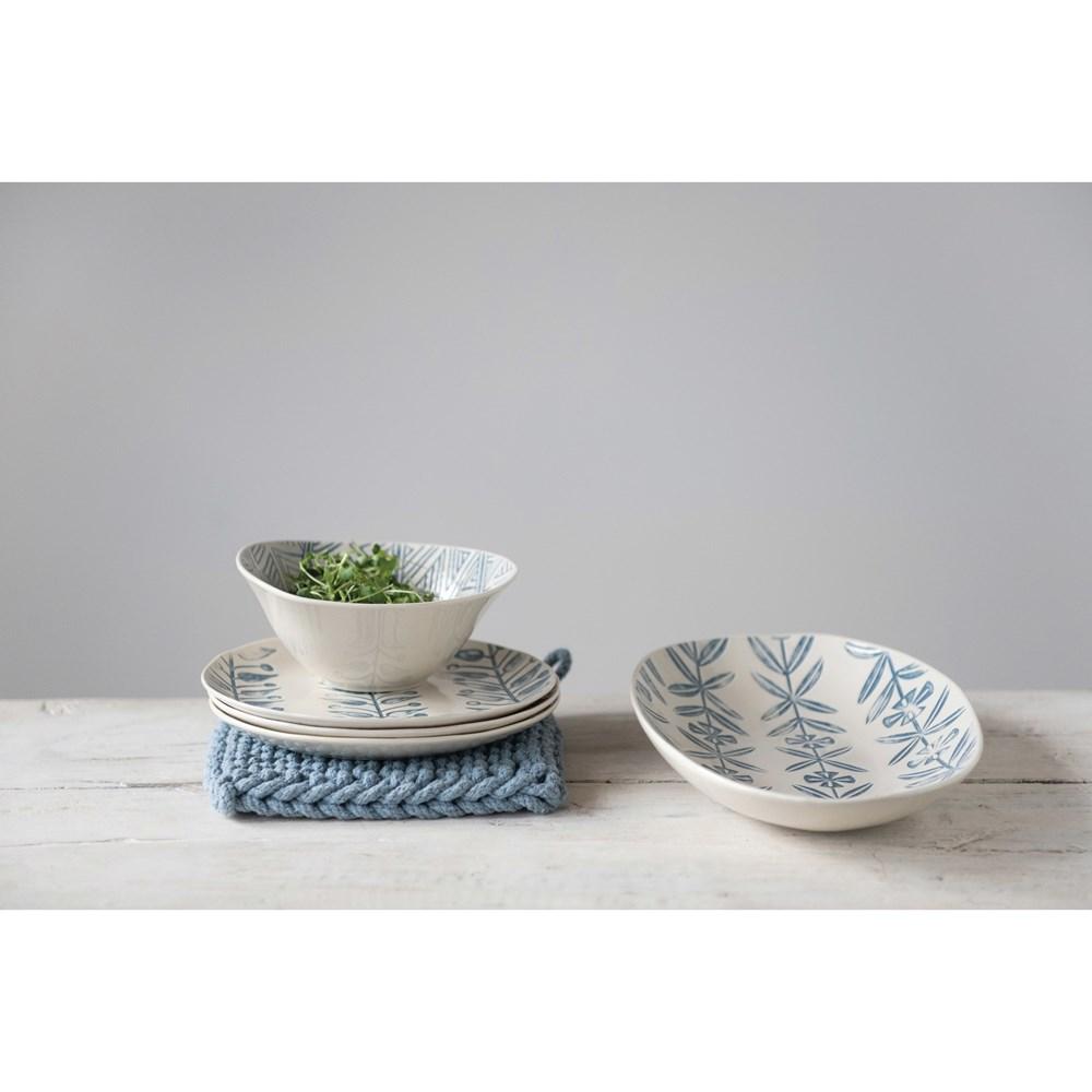 Square Cotton Crocheted Pot Holder