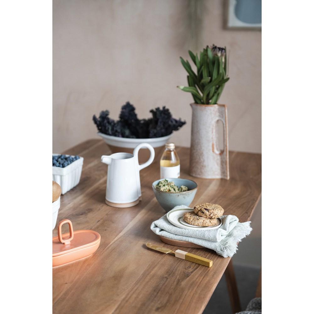 Cotton Slub Tea Towels w/Fringe