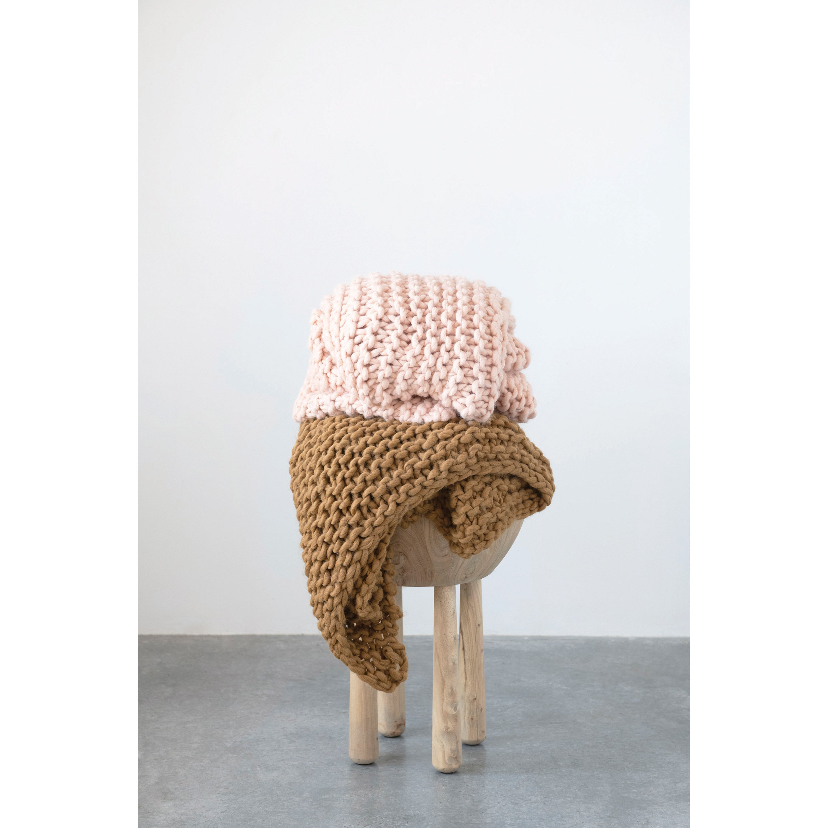 Hand Crocheted Fabric Throw