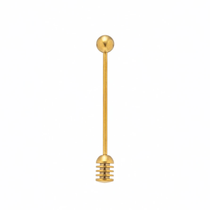 Gold Finish Honey Dipper
