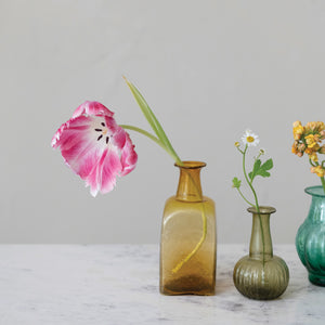 Hand-Blown Glass Vases