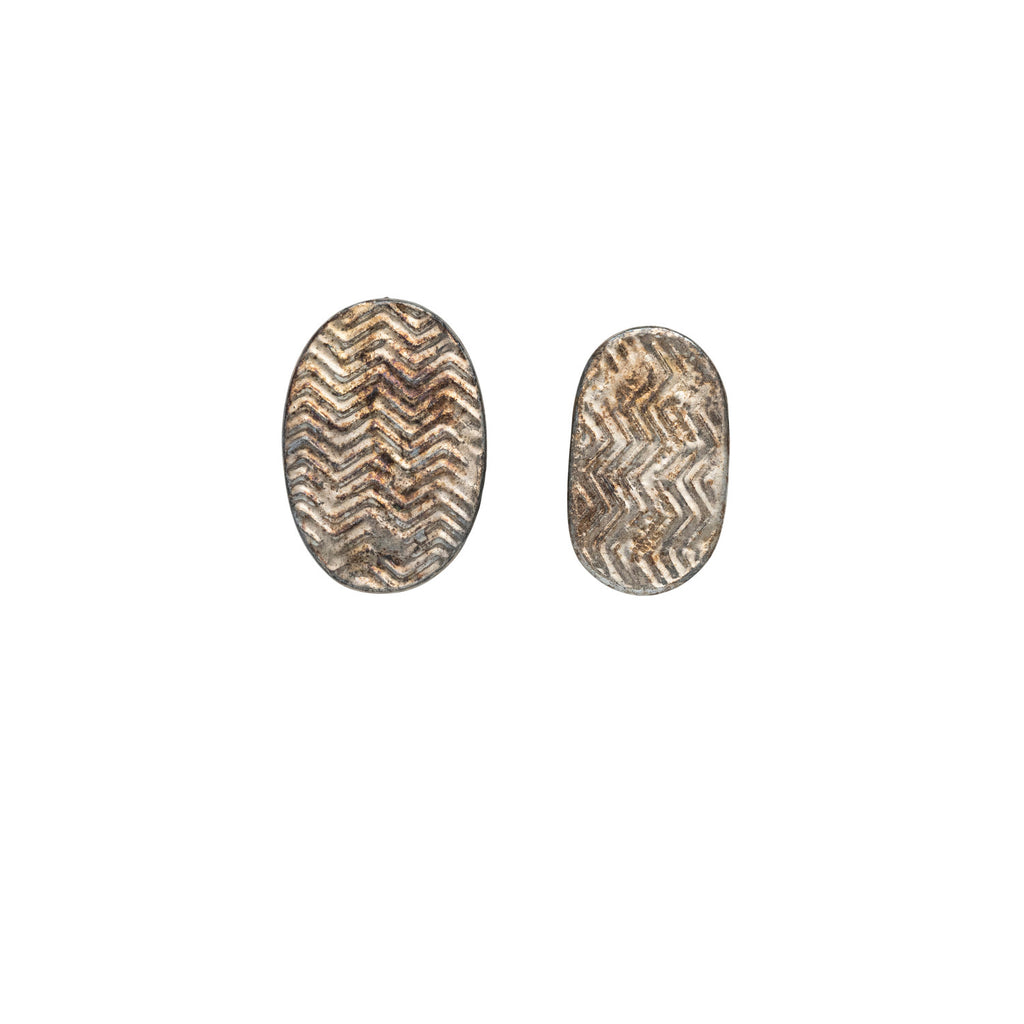 Debossed Oval Metal Boxes w/Lids