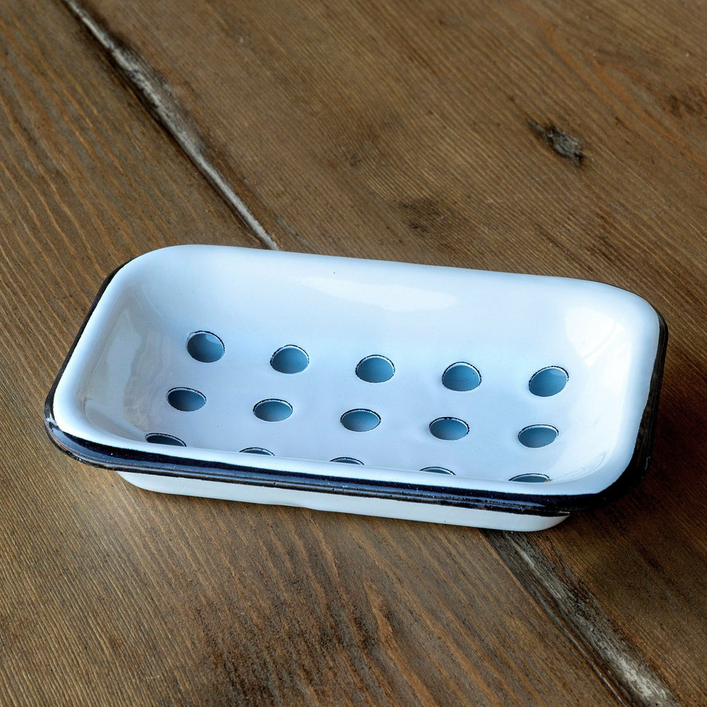 Enamelware Soap Dish