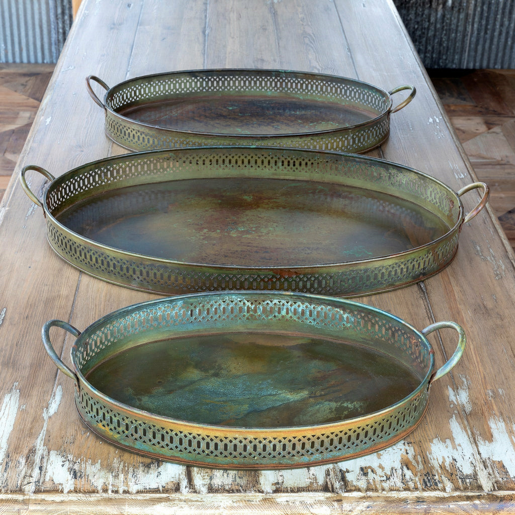 Patina Serving Trays