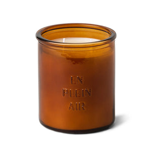 Plein Air Embossed Glass Candles