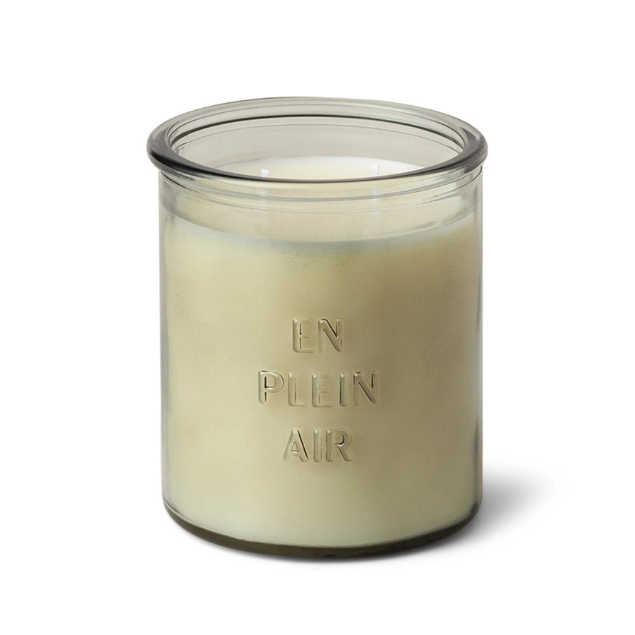 Plein Air Embossed Glass Candles