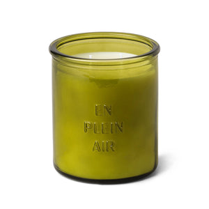 Plein Air Embossed Glass Candles