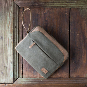 Canvas Tablet Tote