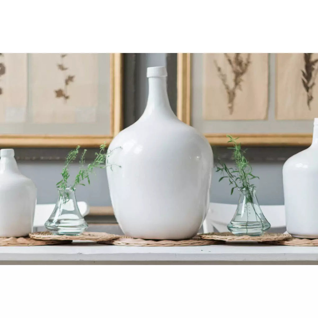 Mouth Blown Glass Vase