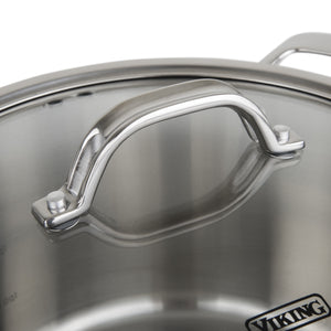 Viking Contemporary 3-Ply Stainless Steel 3.4-Quart Sauce Pan