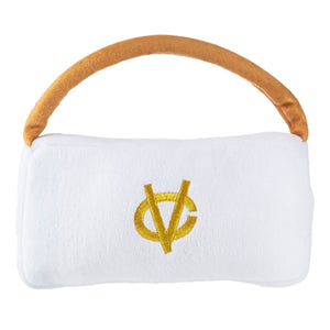 White Chewy Vuitton Handbag