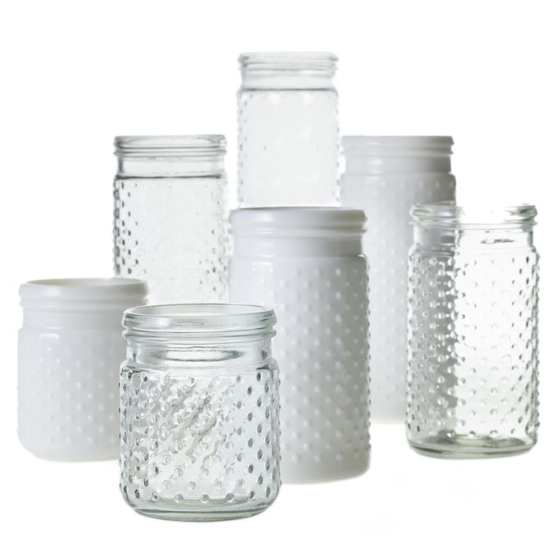 Hobnail Jar