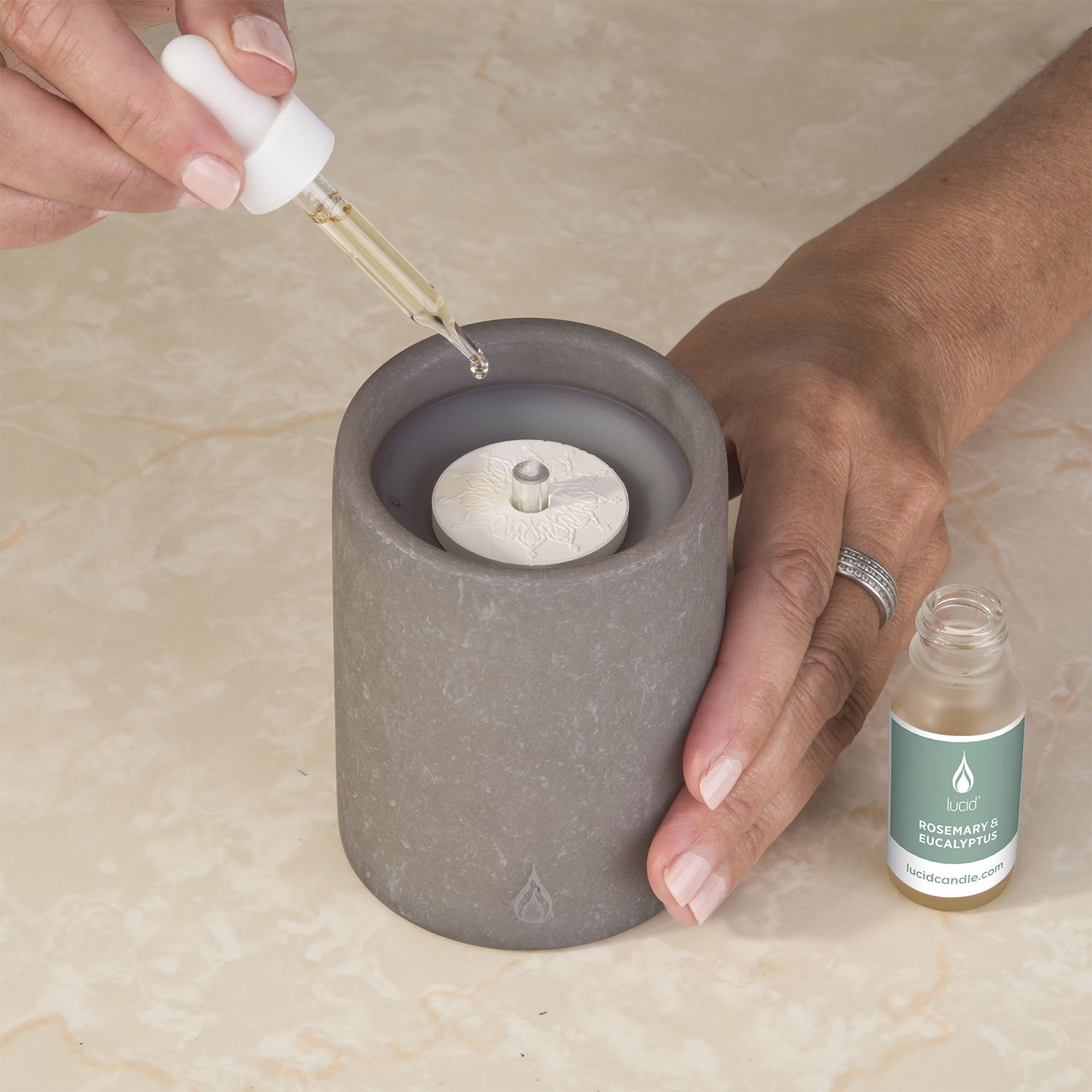Fragrance Oil + Stone