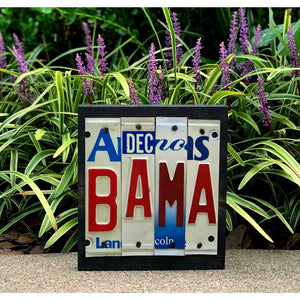 Locally Hand Crafted Custom License Plate Signs