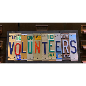 Locally Hand Crafted Custom License Plate Signs