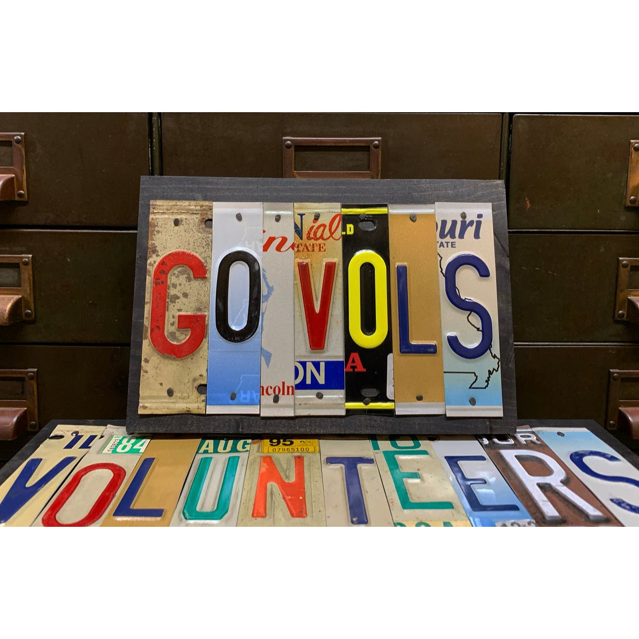 Locally Hand Crafted Custom License Plate Signs
