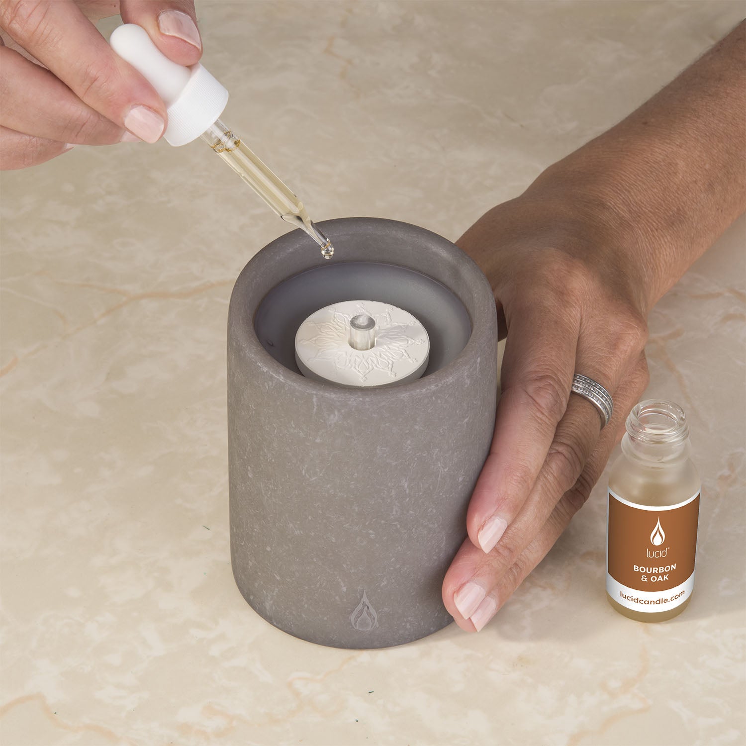 Fragrance Oil + Stone