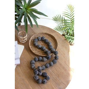 Black Clay Beads