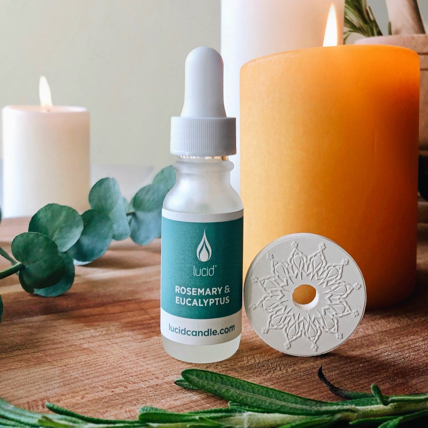 Fragrance Oil + Stone