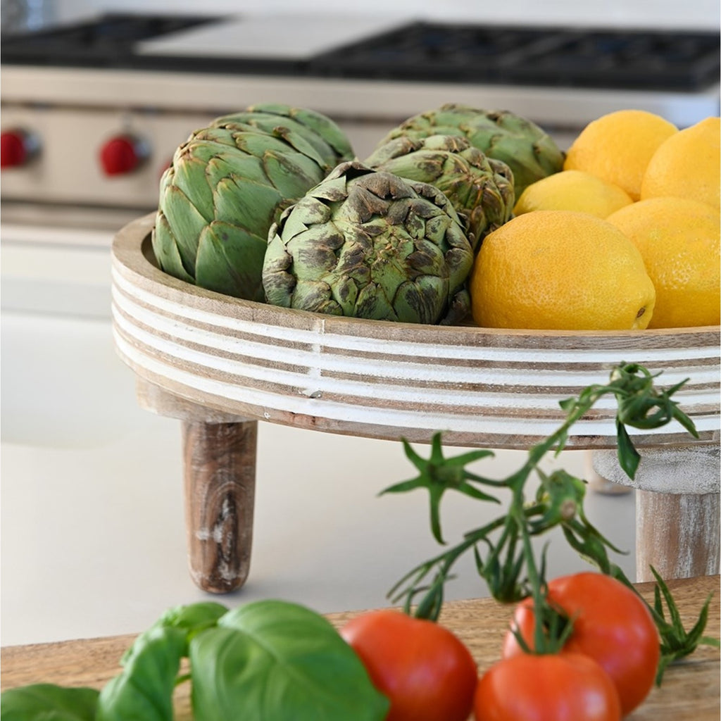Coralie Footed Tray