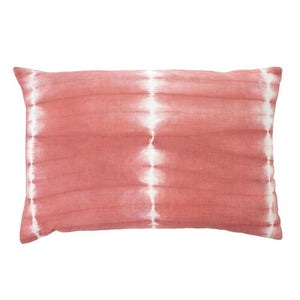 Coral Shibori Pillow
